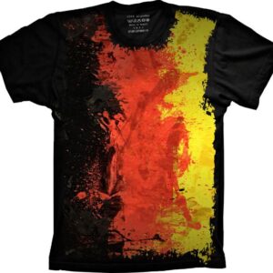 Camiseta Bandeira Da Alemanha S-01