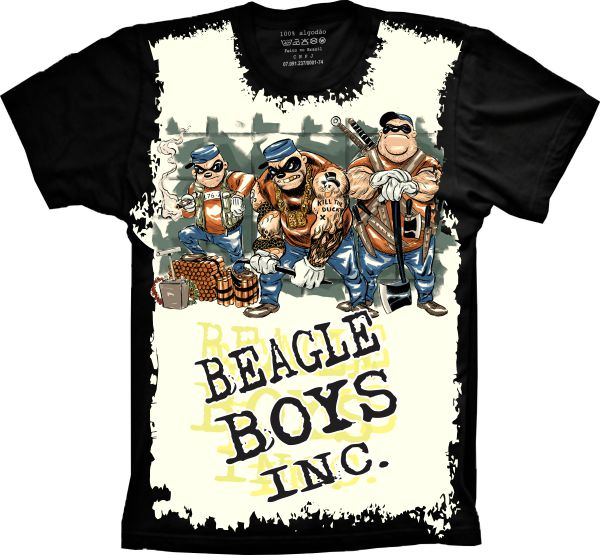 Camiseta Os Irmãos Metralha S-151