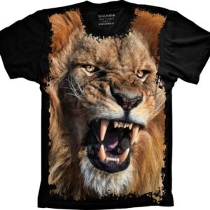 Camiseta Leão Rugindo S-357