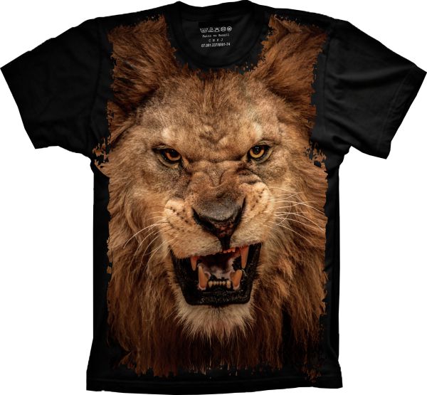 Camiseta Leão Face S-359
