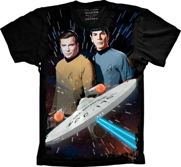 Camiseta Star Trek S-100