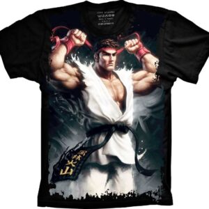 Camiseta Street Fighter Ryu S-130