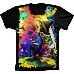 Camiseta Mushrooms Crazy S-161