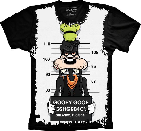 Camiseta Pateta Goofy Goof Thug Life S-190