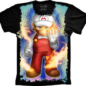 Camiseta Super Mario Game S-238