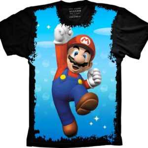 Camiseta Super Mario Bros S-24