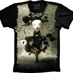 Camiseta Menina Gótica S-291