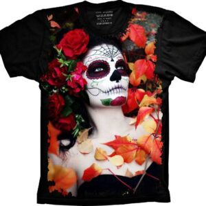 Camiseta Caveira Mexicana S-294
