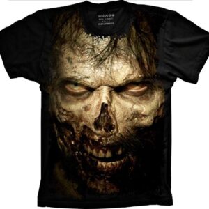 Camiseta Skull Zumbi S-333