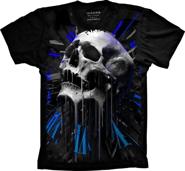 Camiseta Skull Time S-338