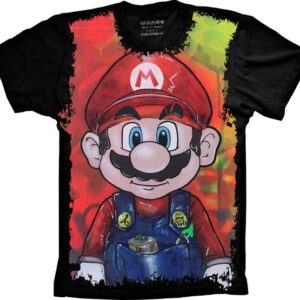 Camiseta Mario Bros S-352
