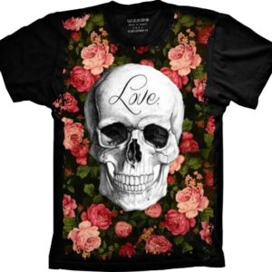Camiseta Skull Love S-353