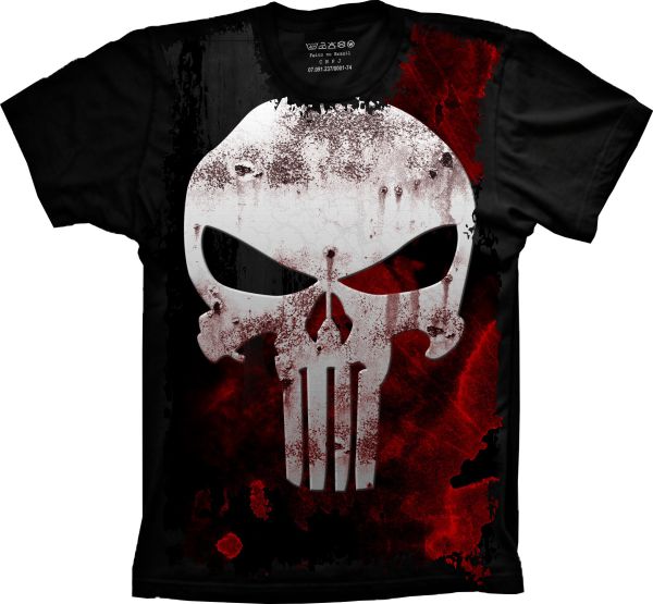 Camiseta Justiceiro The Punisher S-364