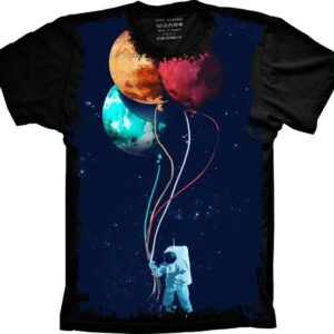 Camiseta Astronauta Balões S-392