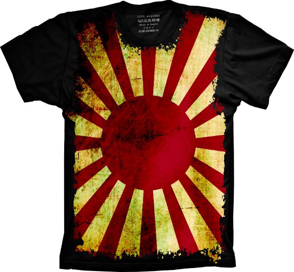 Camiseta Bandeira Do Japão S-41