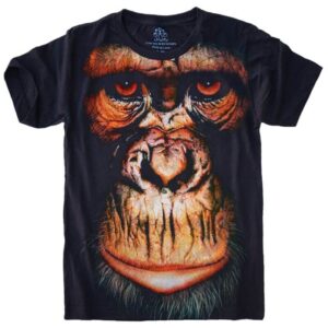 Camiseta Macaco Face Monkey S-447