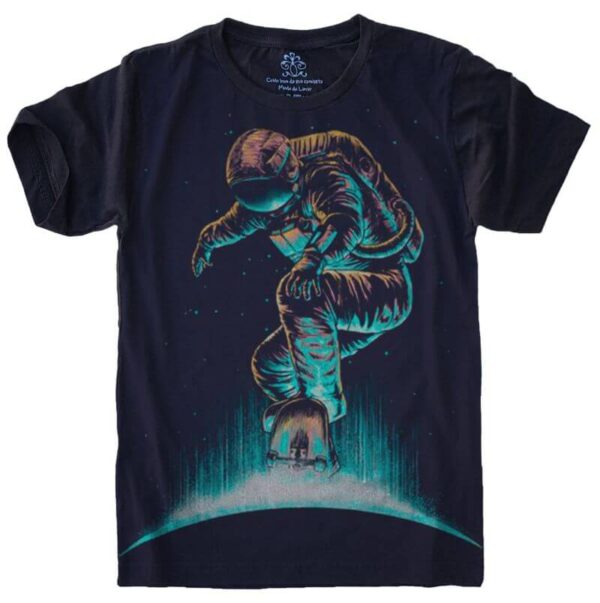 Camiseta Astronauta Skate S-453