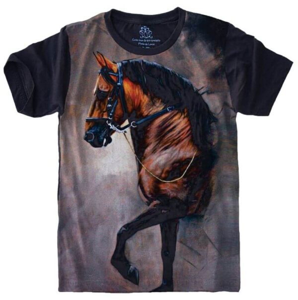 Camiseta Cavalo Horse Égua S-463
