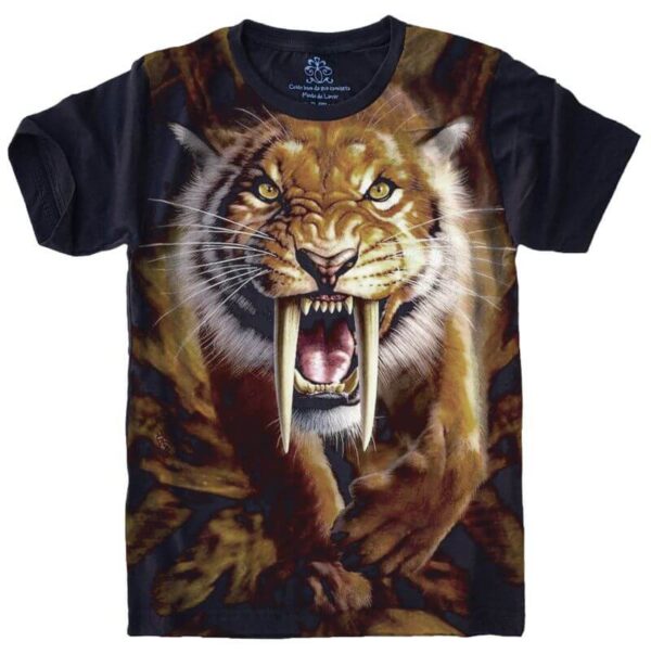 Camiseta Tigre Dente de Sabre S-464