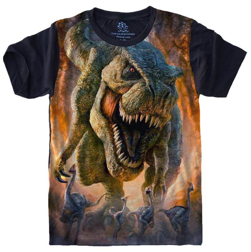 Camiseta Dinossauro Tiranossauro Rex S-467