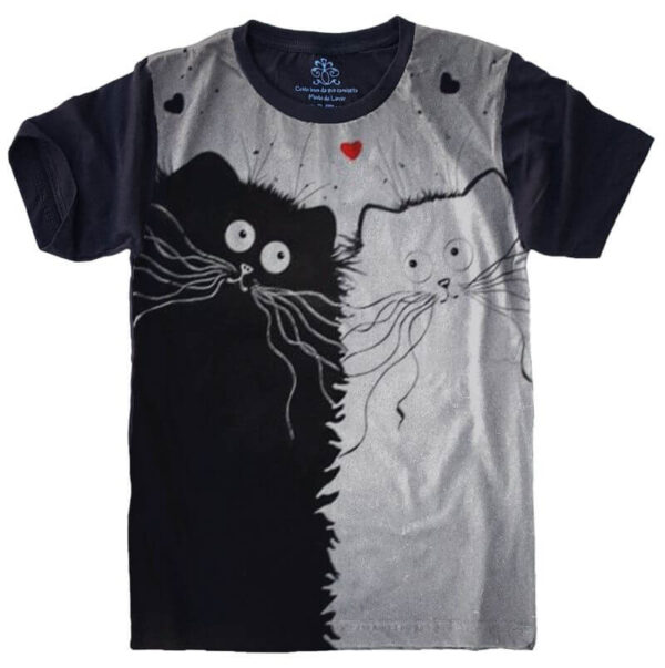 Camiseta Gato Cat S-470