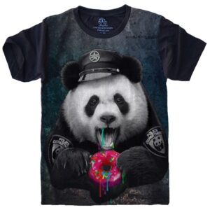 Camiseta Urso Panda Donuts S-475