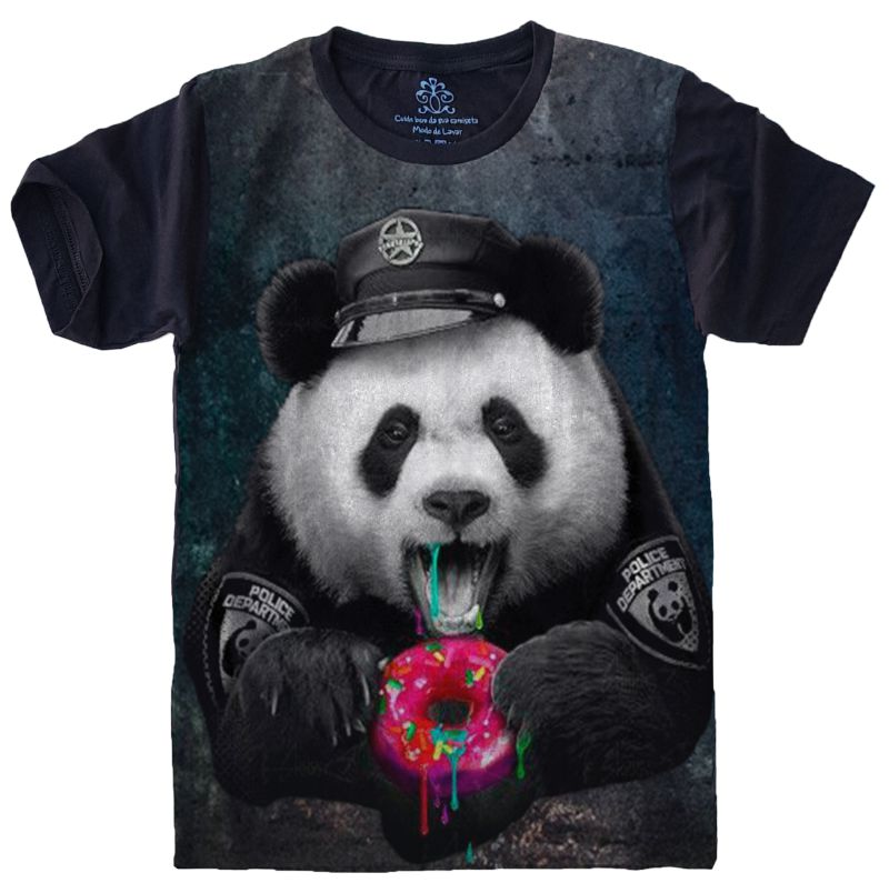 Camiseta Urso Panda Donuts S-475