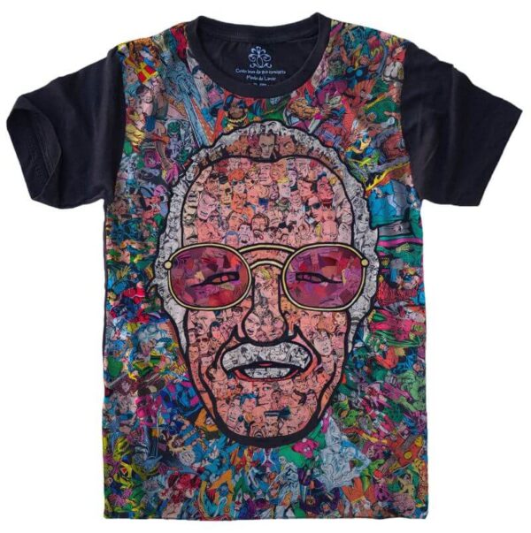 Camiseta STAN LEE Vingadores Avengers Marvel S-487