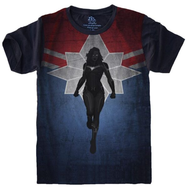 Camiseta Capitã Marvel Vingadores Avengers S-493