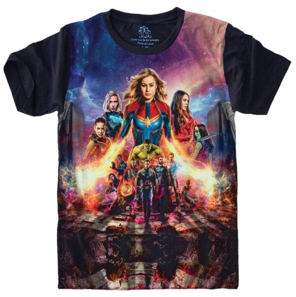 Camiseta Vingadores Avengers Marvel S-495