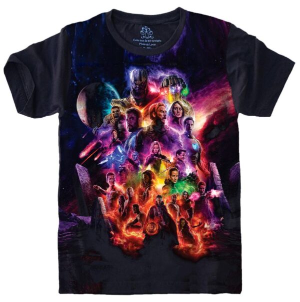 Camiseta Vingadores Avengers Marvel S-497
