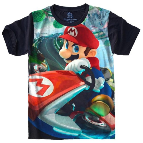 Camiseta Super Mario Kart S-523