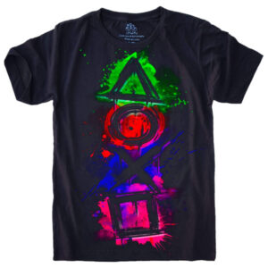 Camiseta Playstation Simbolos S-577