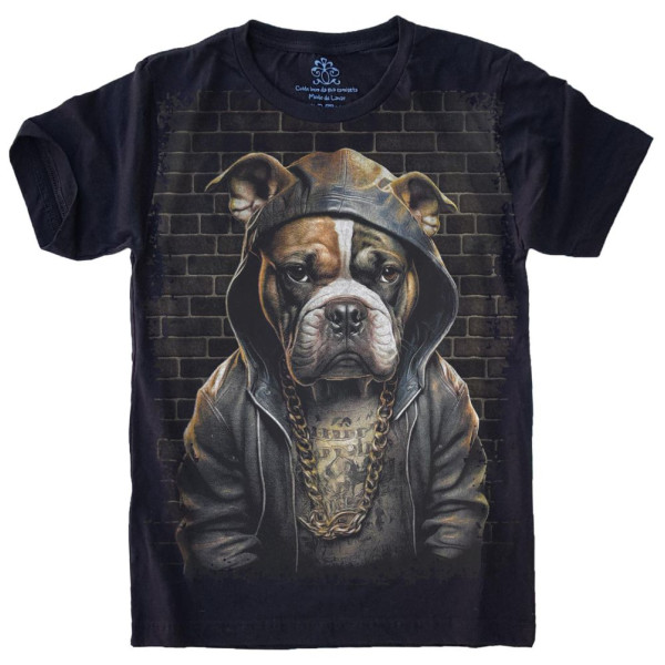 Camiseta Dog com Capuz S-638