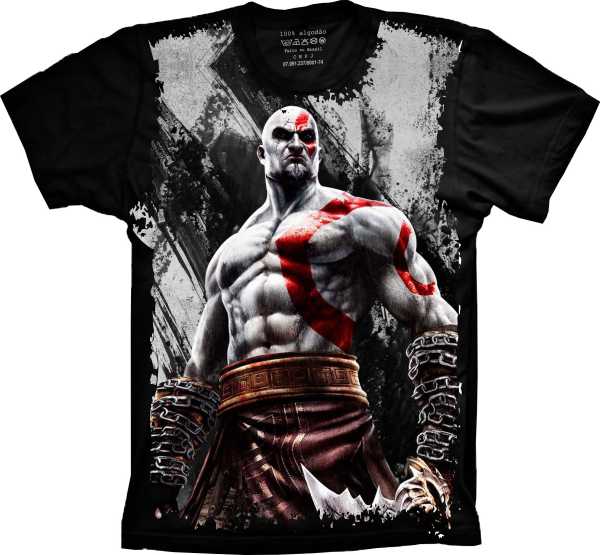 Camiseta God Of War Kratos S-96