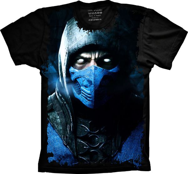 Camiseta Mortal Kombat S-135